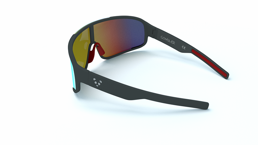 Panda Optics Conquer Sports Sunglasses - Grey