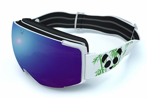 Panda Optics Cobalt Polarised Adult Ski Goggles - White