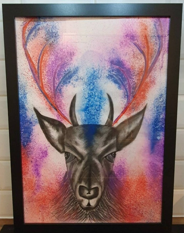 World of Pastels - Angus the Stag