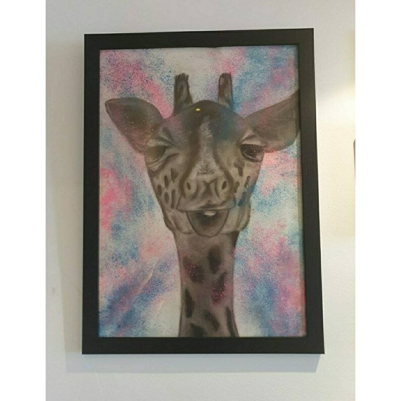 World of Pastels - Hugh the Giraffe