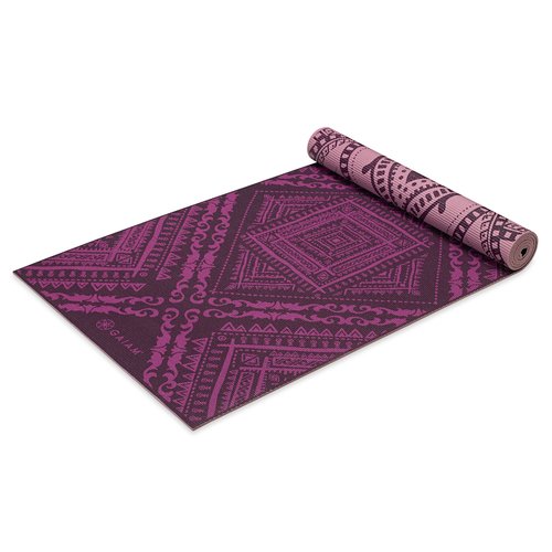 Gaiam 6mm Inner Peace Premium Reversible Yoga & Workout Mat- slight scratch to one side