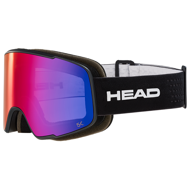 Head Horizon 2.0 5K Ski and Snowboard Goggles - Red Black