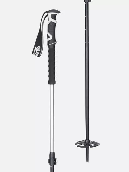 K2 LockJaw Aluminium Adjustable Ski Poles