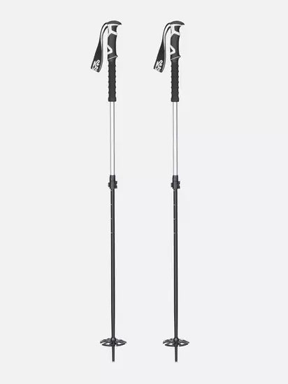 K2 LockJaw Aluminium Adjustable Ski Poles