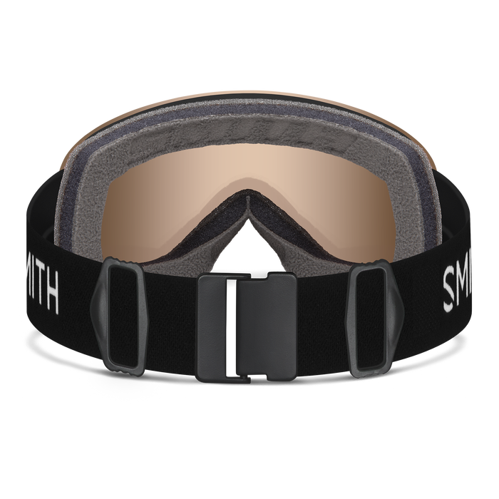 Smith Skyline Ski Goggles - Black + ChromaPop™ Pro Photochromic Gold Mirror Lens