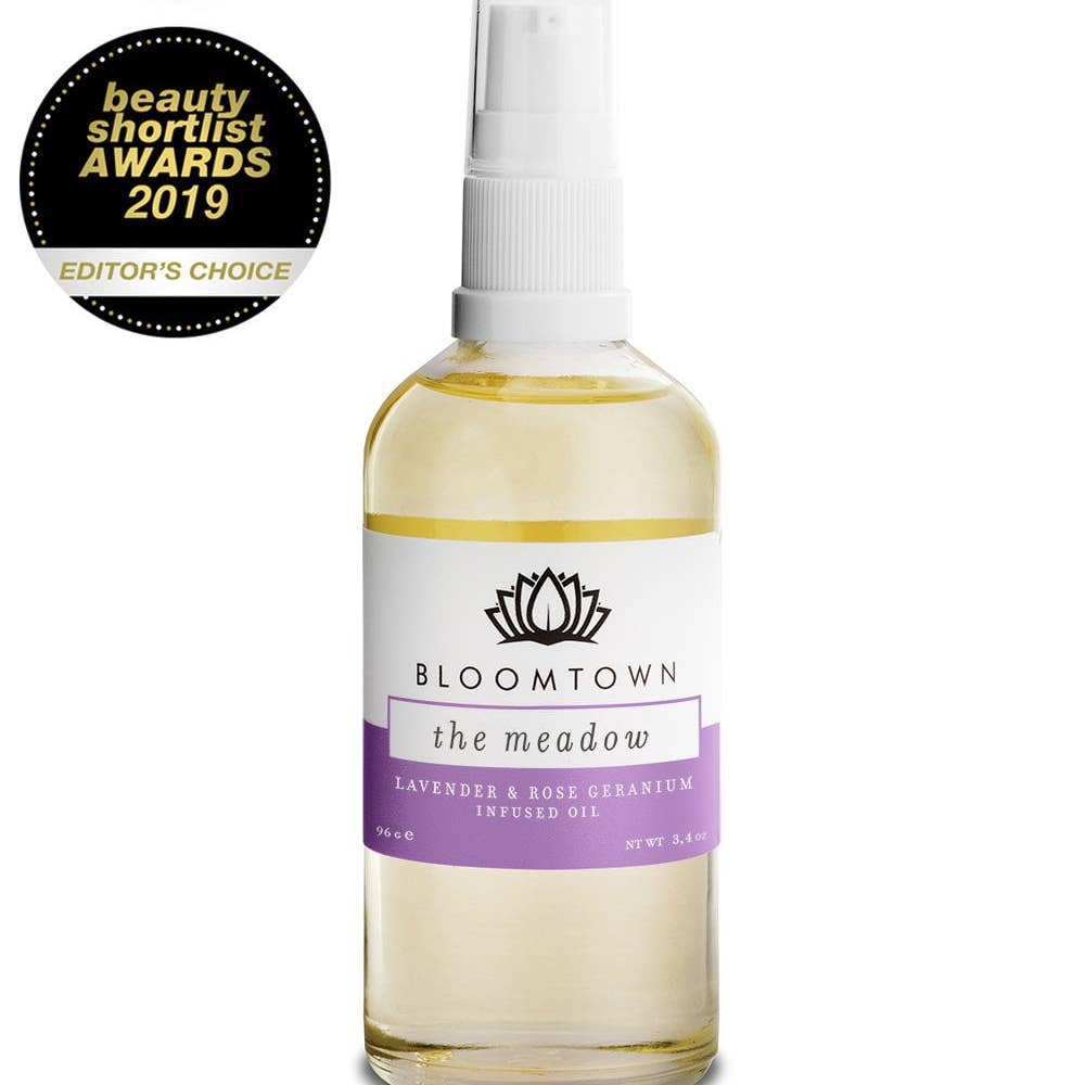 Bloomtown Bath and Body Oil - The Meadow (Lavender & Rose Geranium)