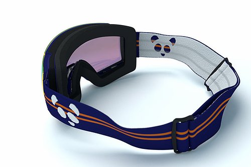 Panda Optics Cobalt Polarised Adult Ski Goggles - Blue