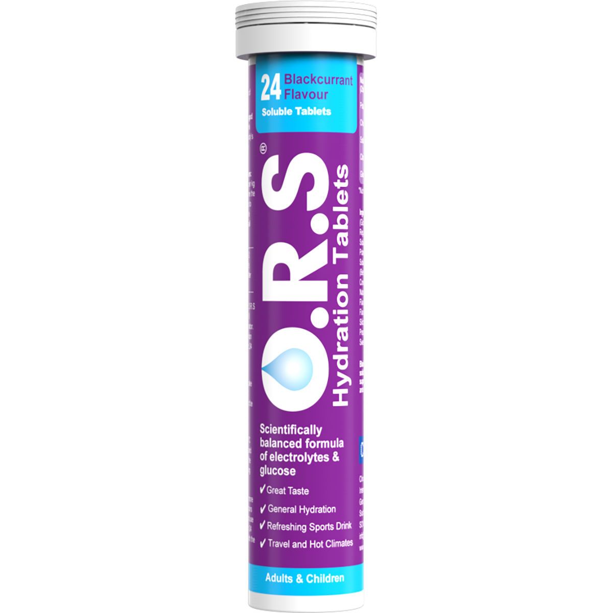 O.R.S. Hydration Tablets (6 x 24 Tablets)