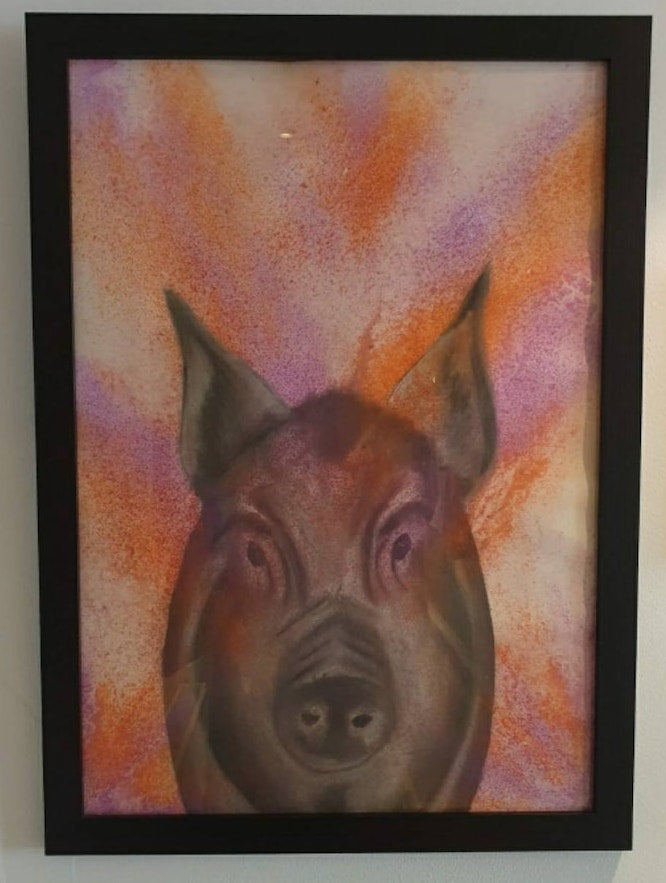 World of Pastels - Oscar the Pig